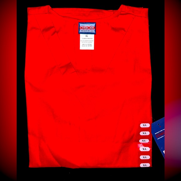 Cherokee Tops - Scrub tops New still in packages size XL WOMEN $30 for all three.